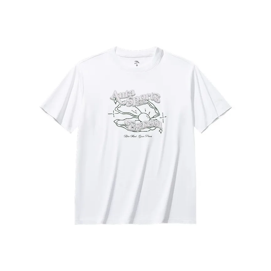 ANTA Life Collection T-Shirt Женская Снежно-Белая