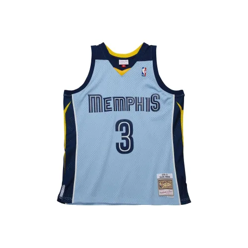 Mitchell Ness Синий Мужской Баскетбольный Джерси