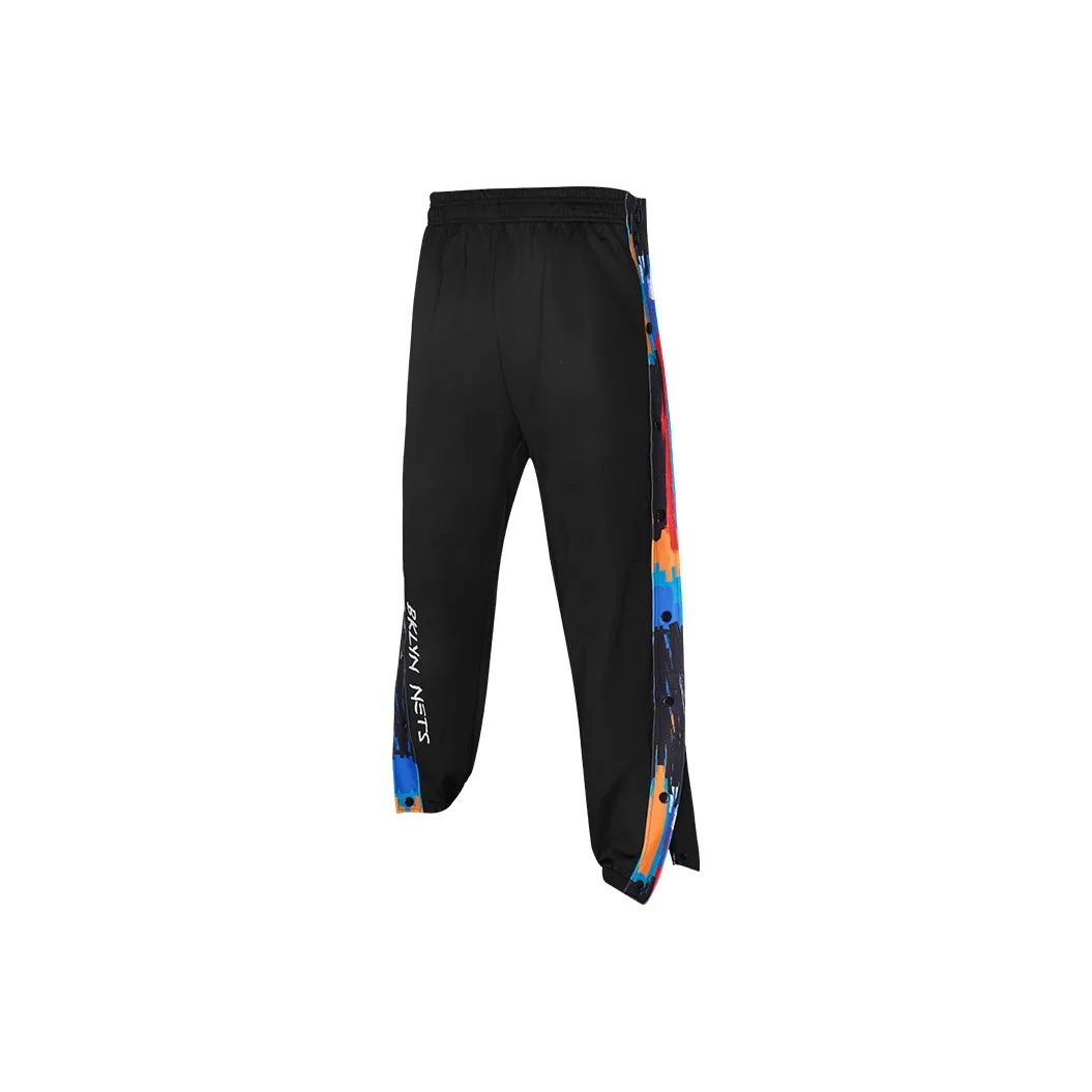 BKCXZICE Loose Fit Бег Эластичные манжеты Спортивные брюки Мужские Черные