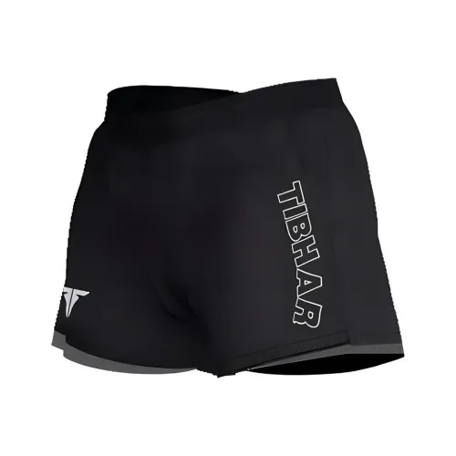TIBHAR Черные Мужские Спортивные Шорты