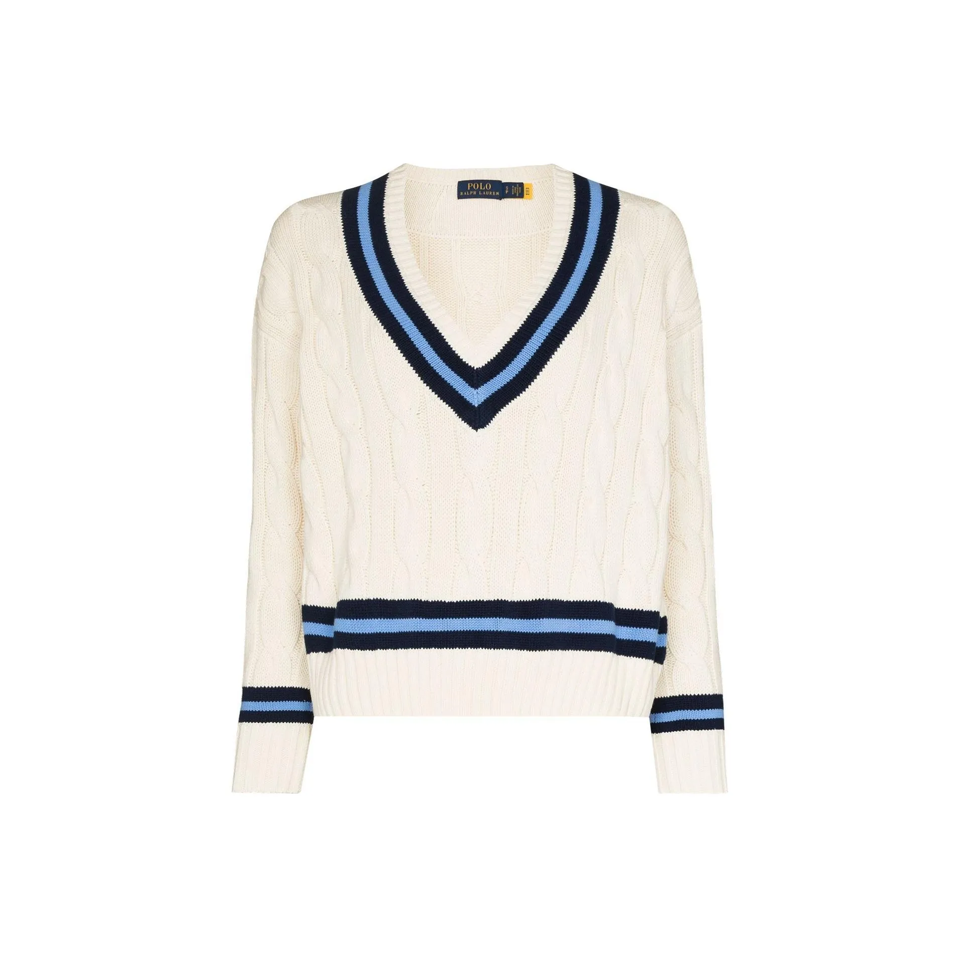 Polo Ralph Lauren Cable Knitted Cricket Jumper
