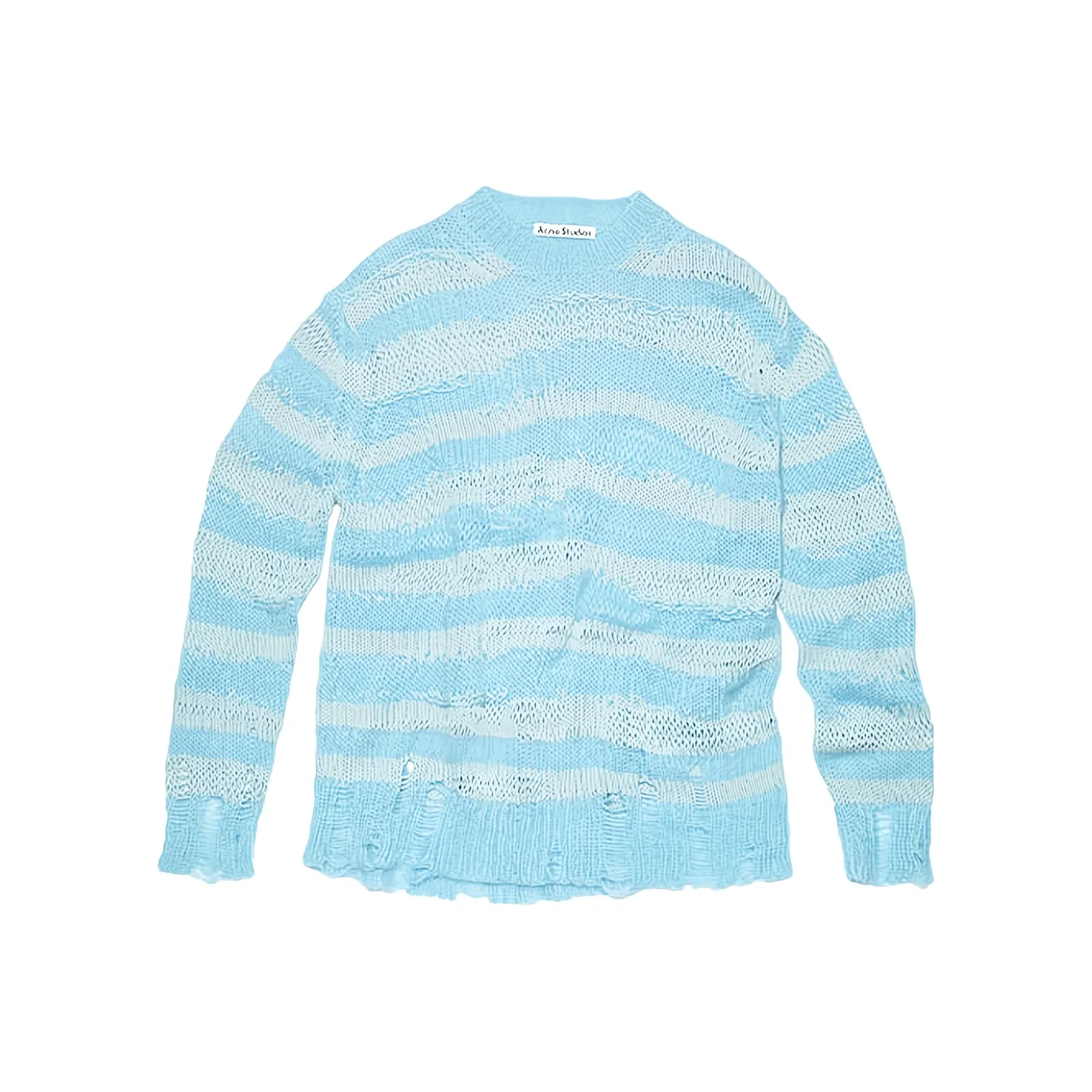 Acne Studios FW23 Свитер Женский Небесно-Синий