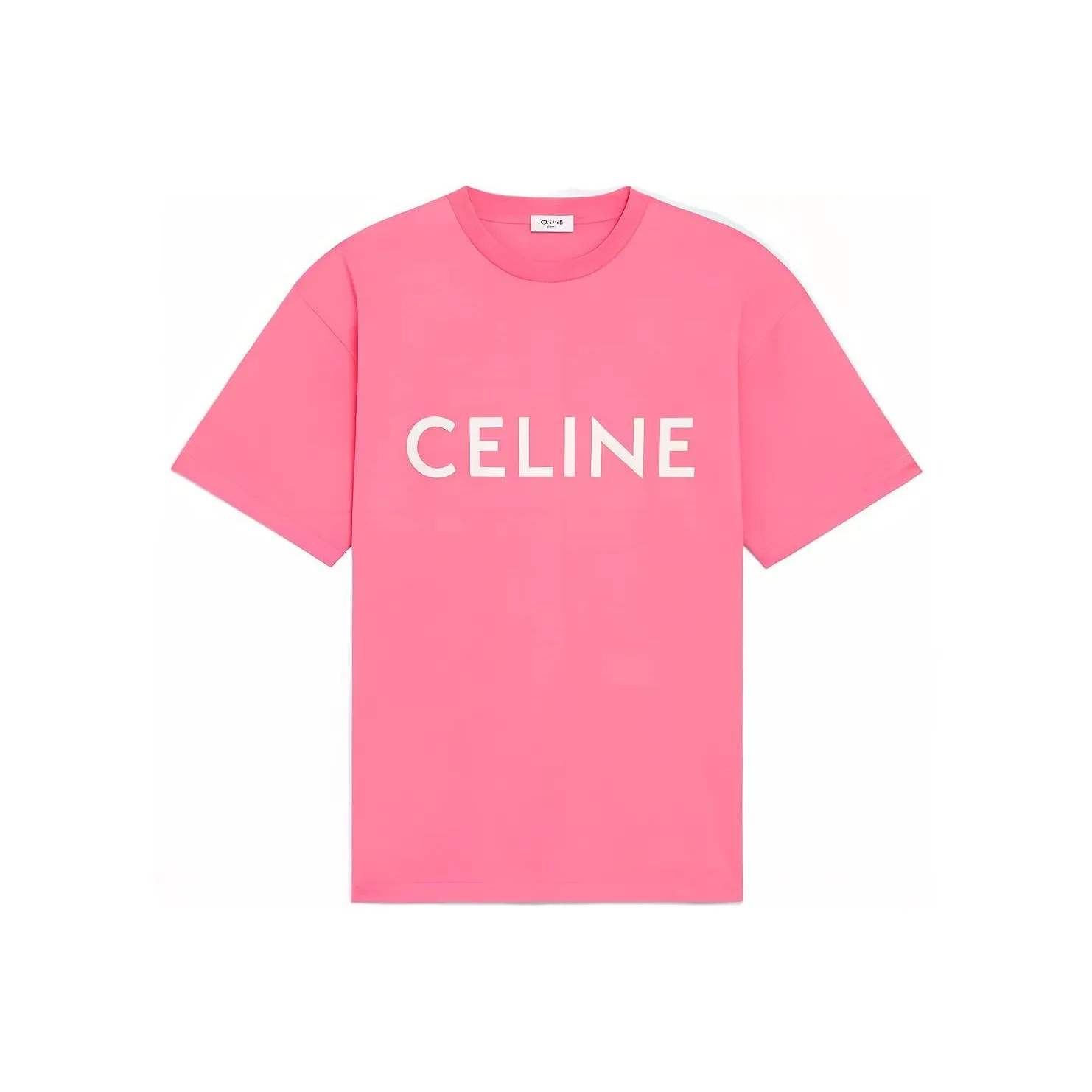 CELINE SS22 LOOSE T-SHIRT IN COTTON JERSEY