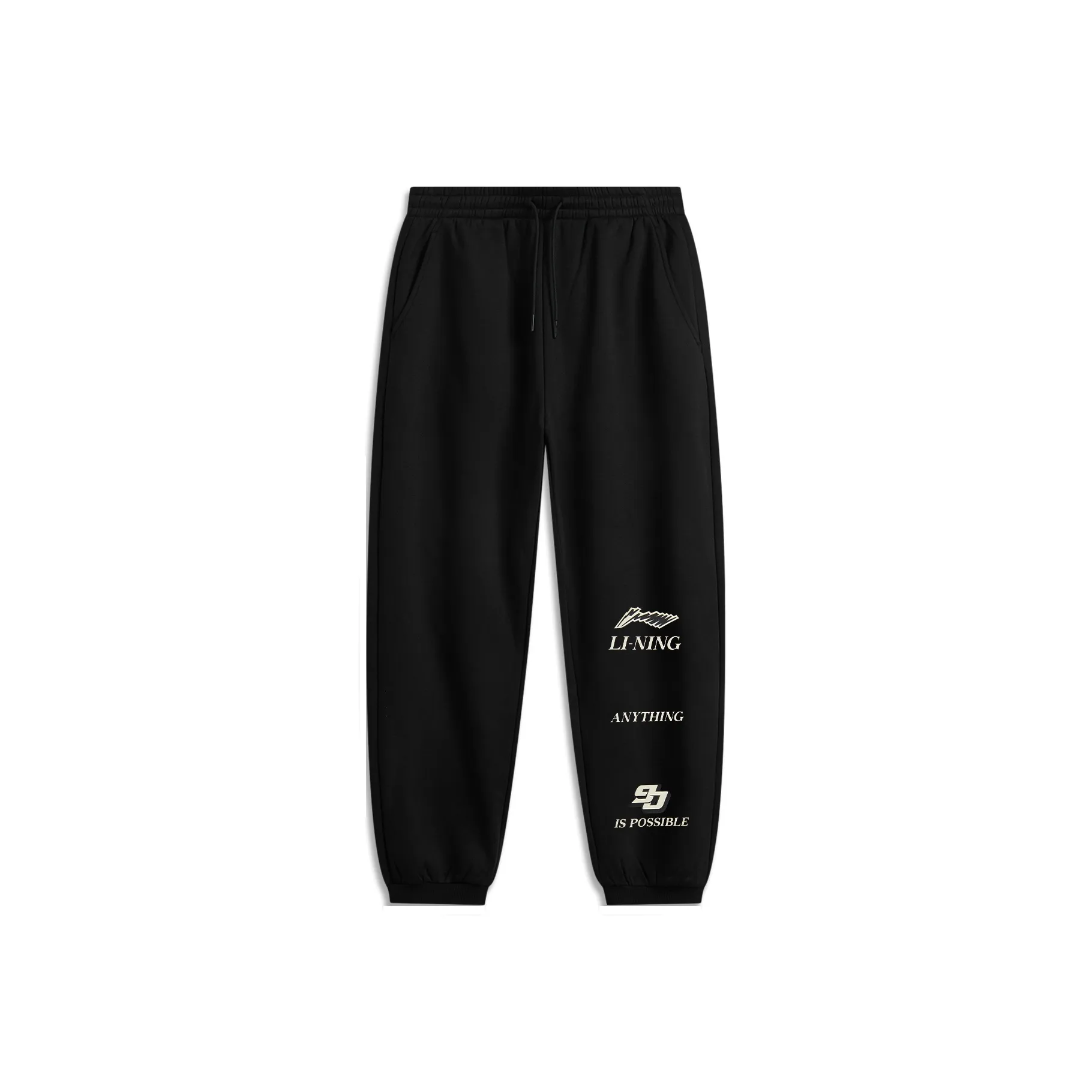 LiNing Sports Life Collection Athletic Trousers Men's Black