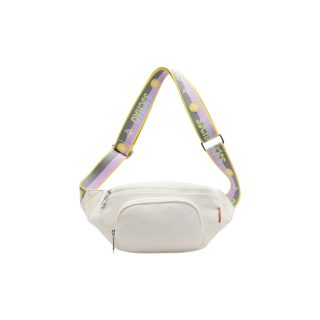 Single Warehouse Ткань Сумка через плечо Sling Сумка Стандартная Унисекс Белый Черный Серый Желтый