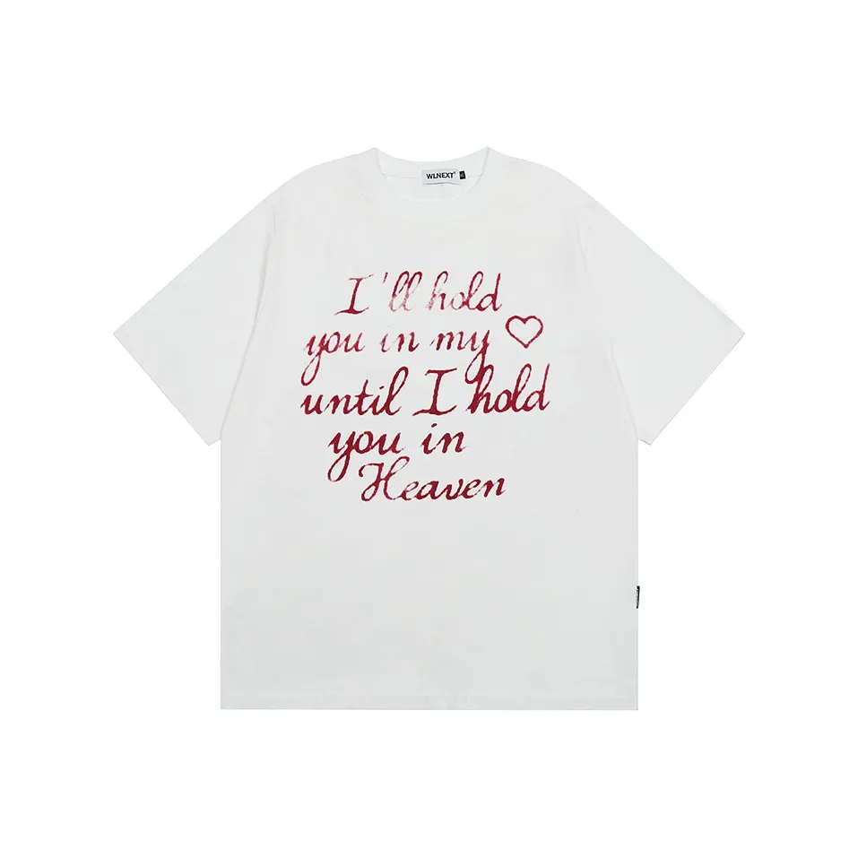 WLNEXT Слоган Короткий Рукав T-Рубашка Премиум 'Cool And Stylish' Топ T-Рубашка Унисекс