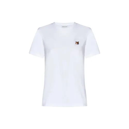 Maison Kitsune Белые Женские Рубашки T