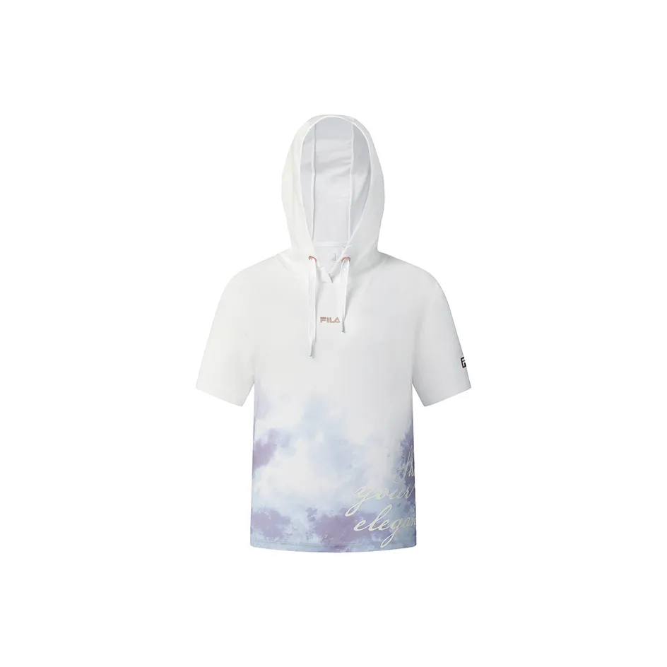 FILA Fitness T Shirt Women's Jade White