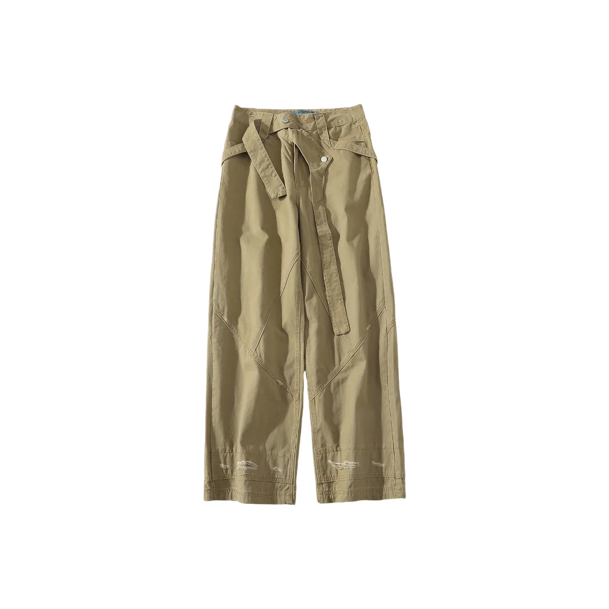 A SQUARE ROOT Casual Pants Unisex Khaki