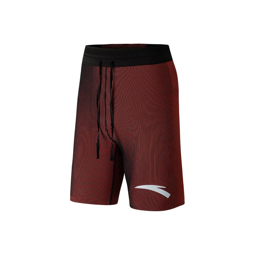 ANTA Бег Шорты Мужские Неон Ярко-Красный