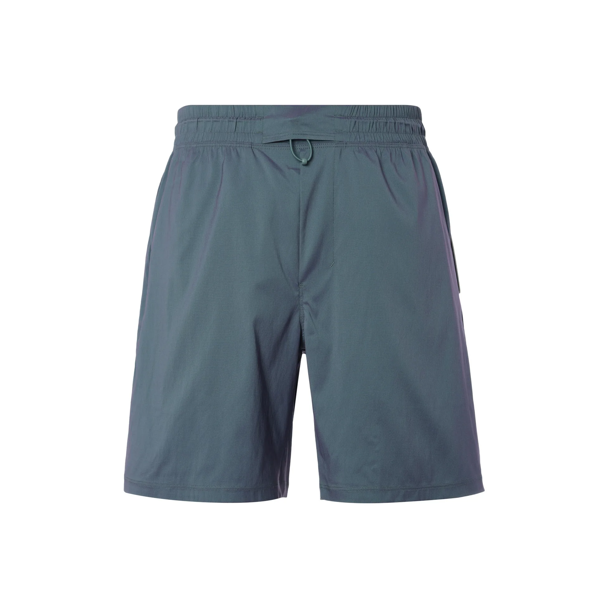 Lululemon Pace Breaker Linerless Short 7' Iridescent Sports Shorts Men's Trendy Aqua Blue/Powerful Purple