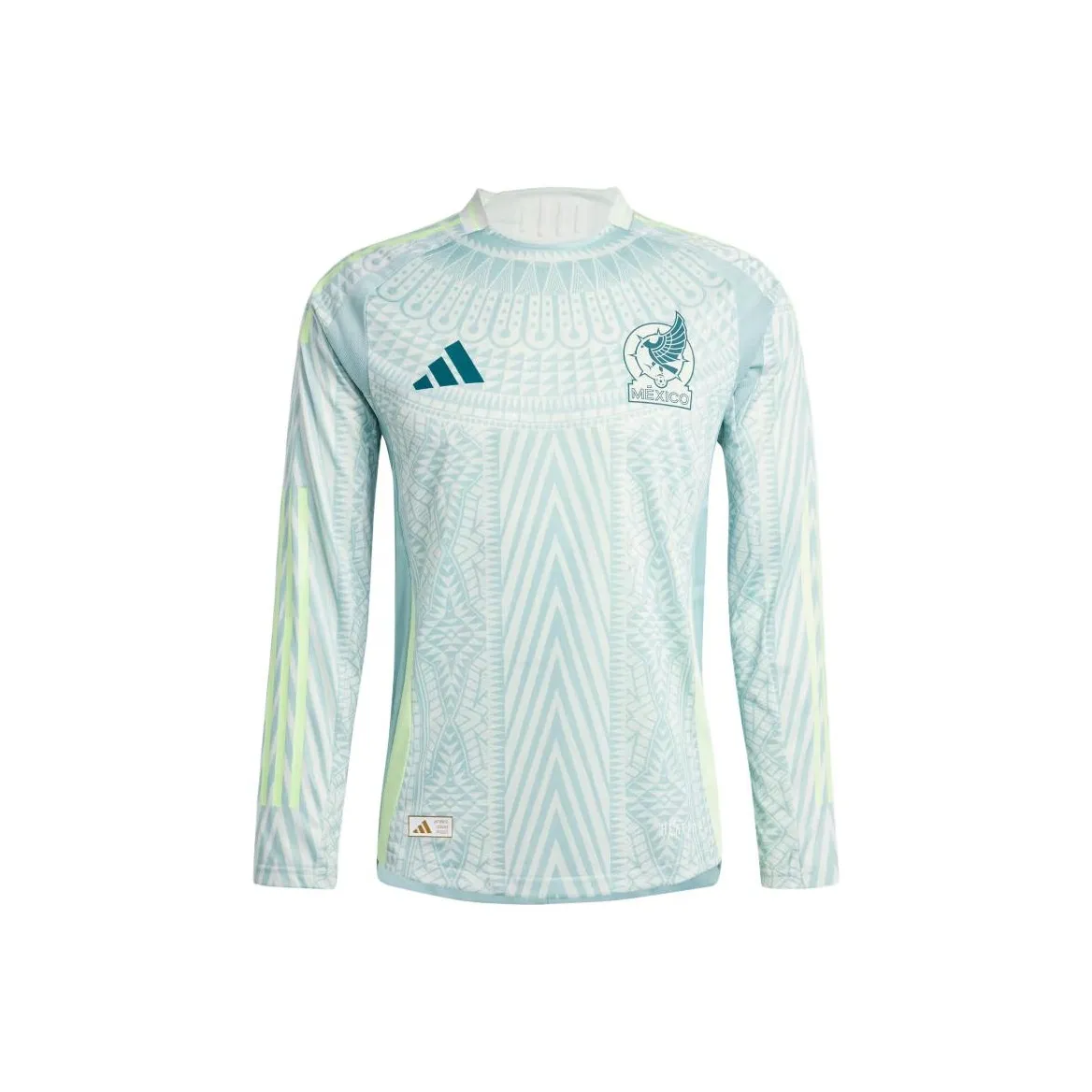 Adidas Mexico 24 Long Sleeve Away Authentic Jersey