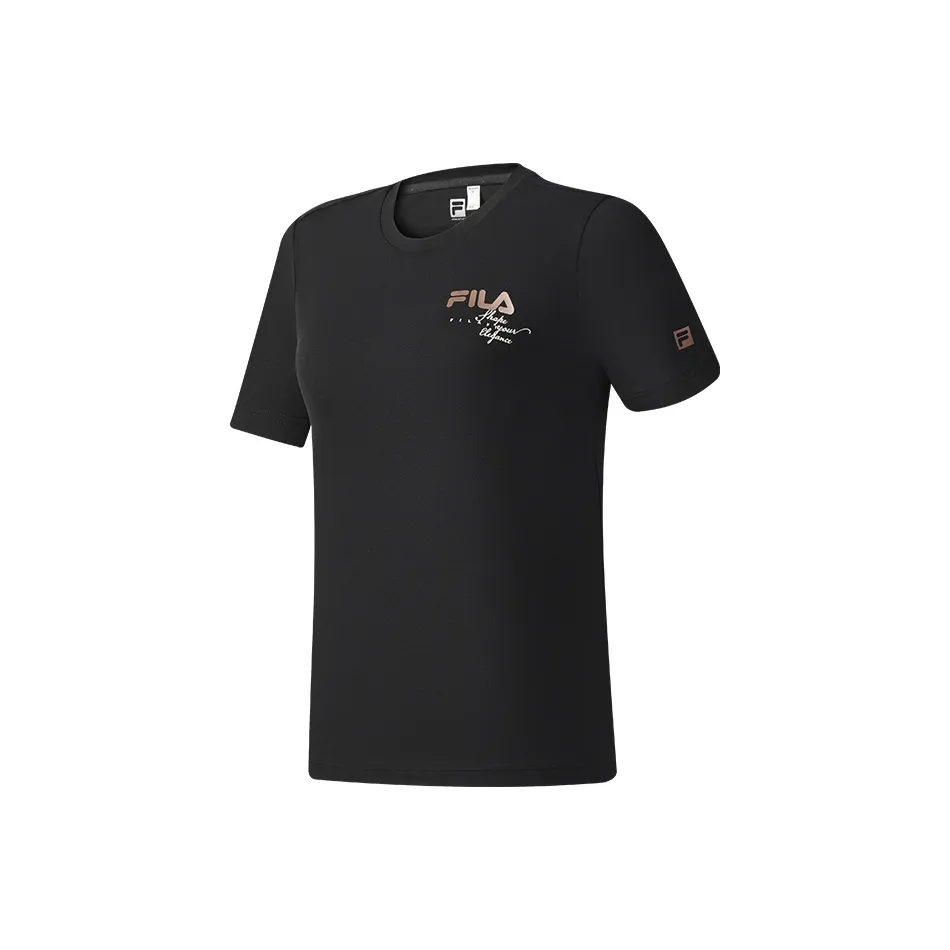 FILA Fitness T Shirt Women's Pitch Black