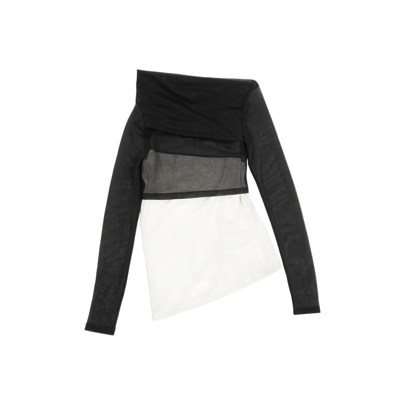 MM6 Maison Margiela совместная линия T-рубашка Женская Черная и Белая