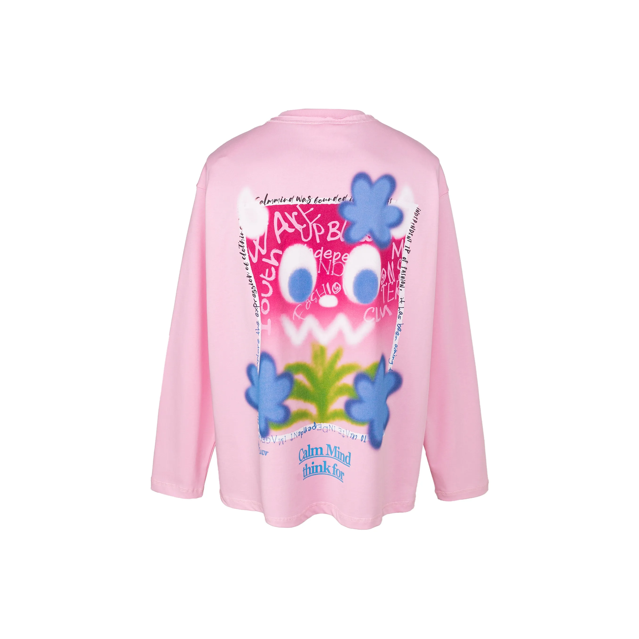 CALMMIND Crop Tops Unisex Pink