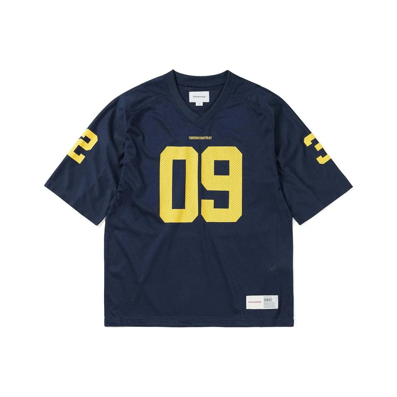 Thisisneverthat Soccer Jersey Unisex Marine Blue