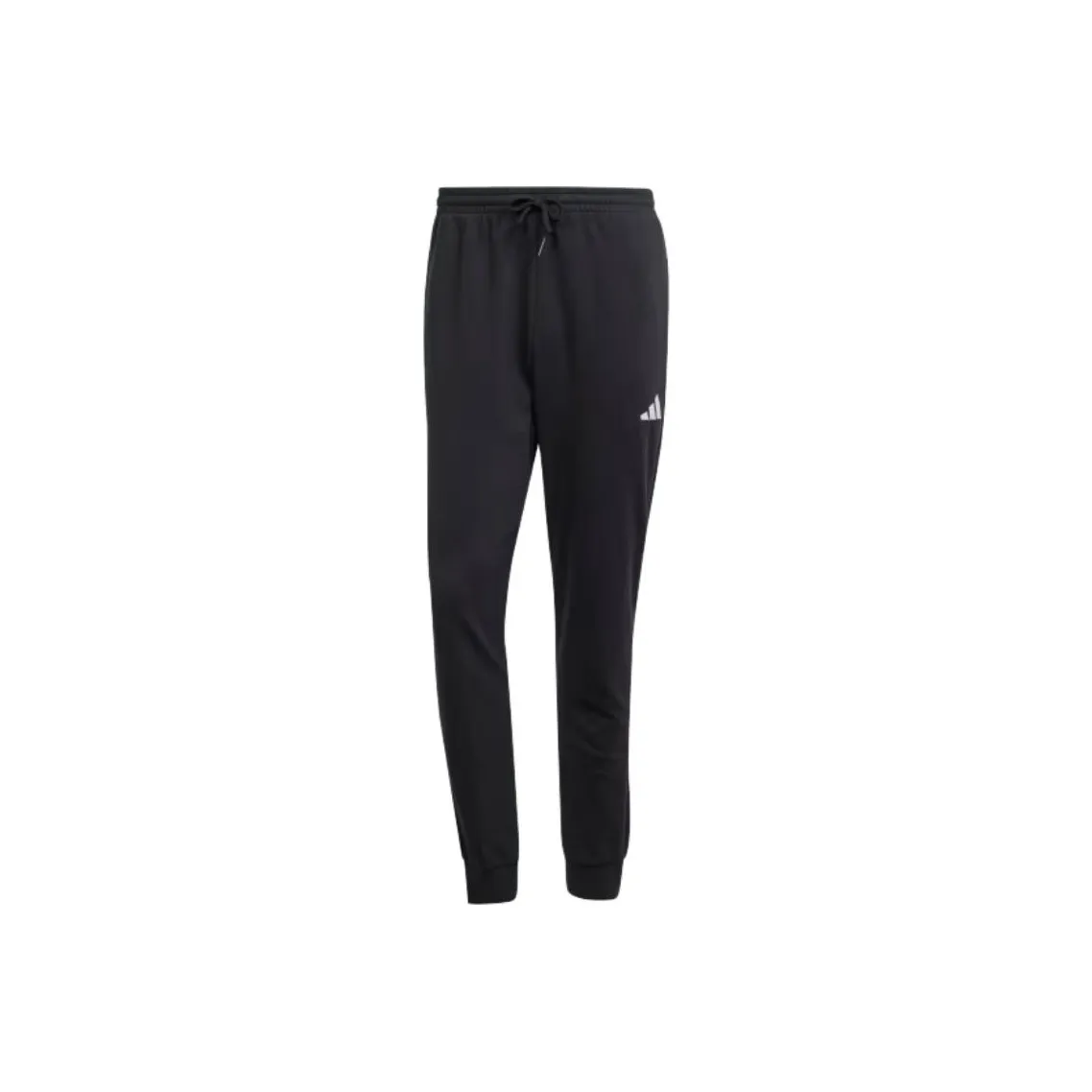 Adidas ESSENTIALSSportswear FW24 Cozy French Terry Joggers Athletic Trousers Men's Black/White
