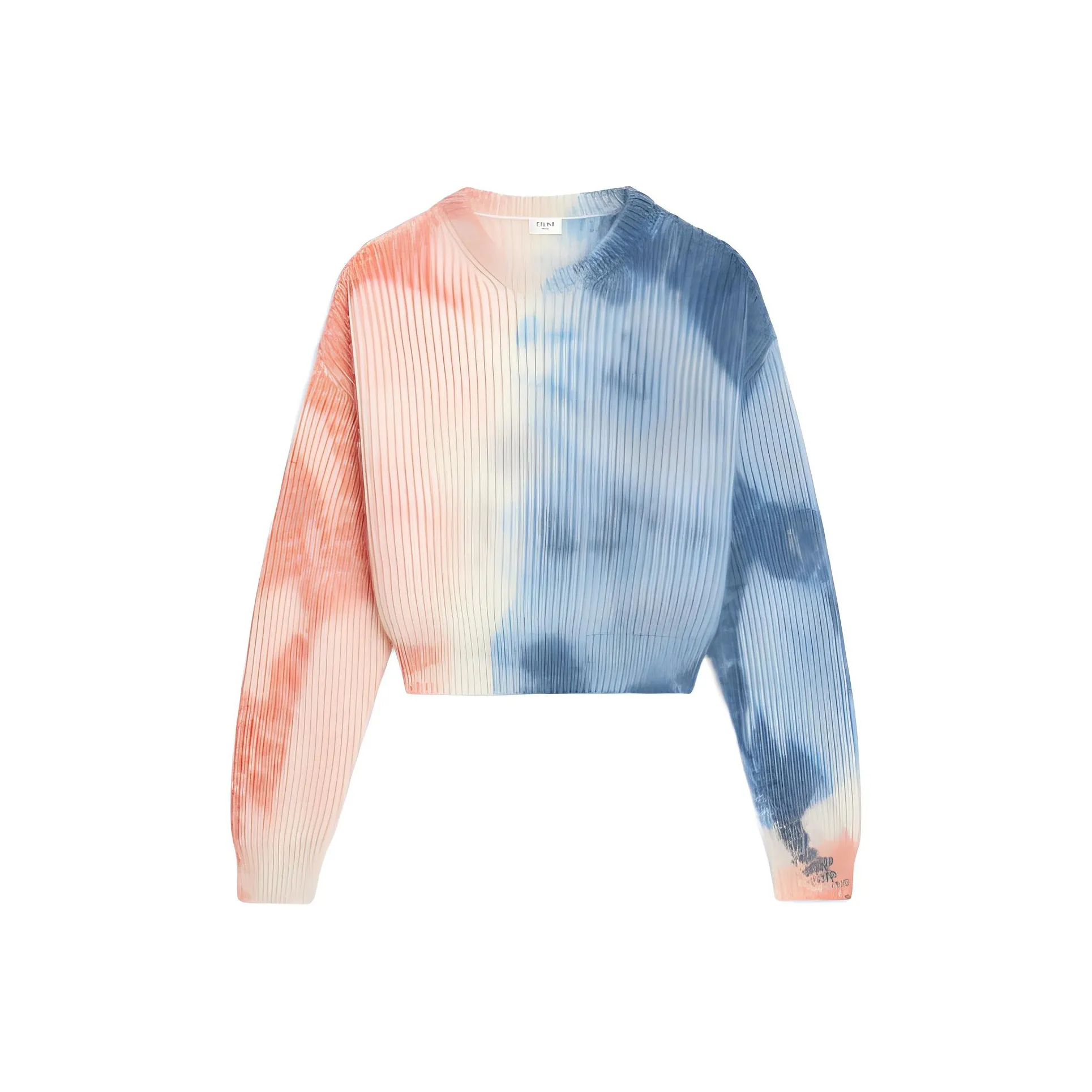 CELINE Mohair And Silk Crewneck Sweater 'Off White/Pink'