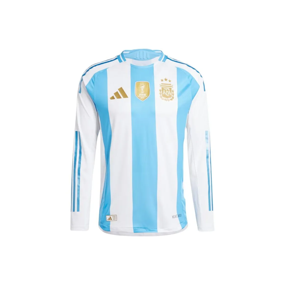 Adidas Argentina 24 Long Sleeve Home Authentic Jersey