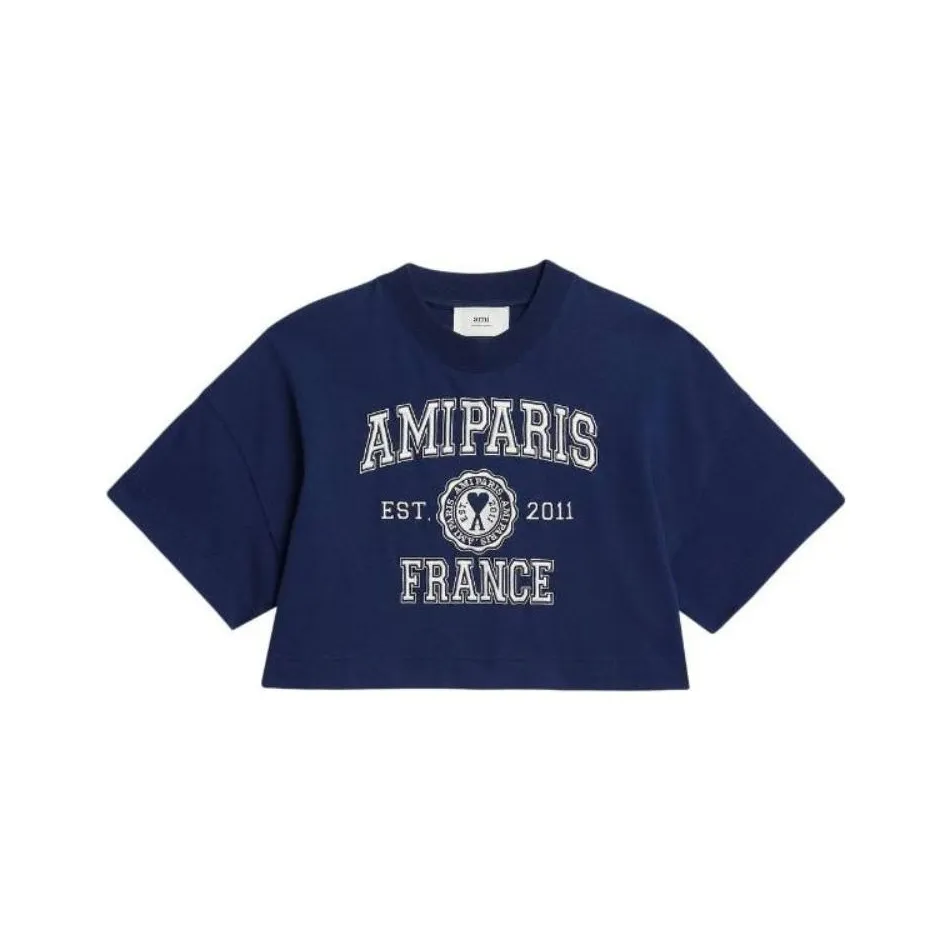 AMIPARIS Crop Tops Women's Blue