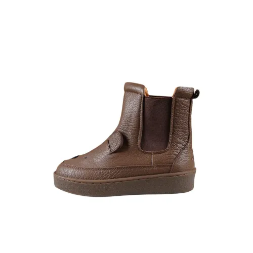 Donsje Amsterdam Детские ботинки Low Top Коричневые Kids