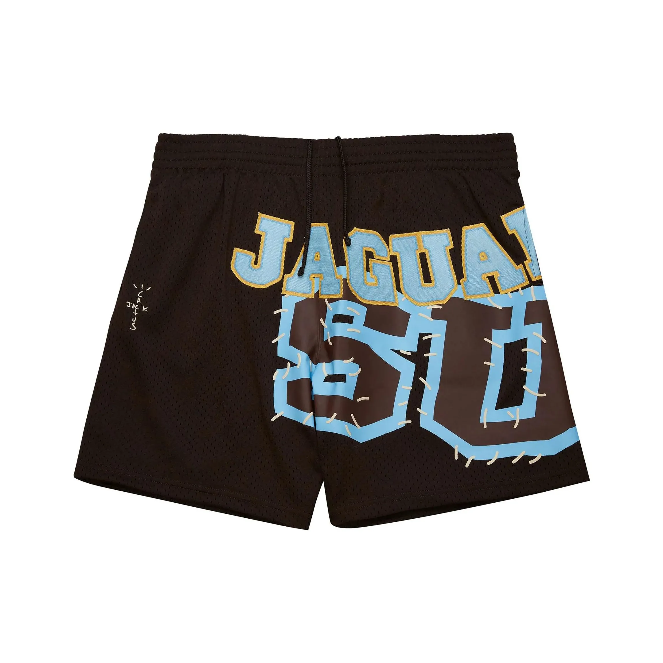 Travis Scott X Mitchell & Ness Southern University Jaguars Basketball Shorts