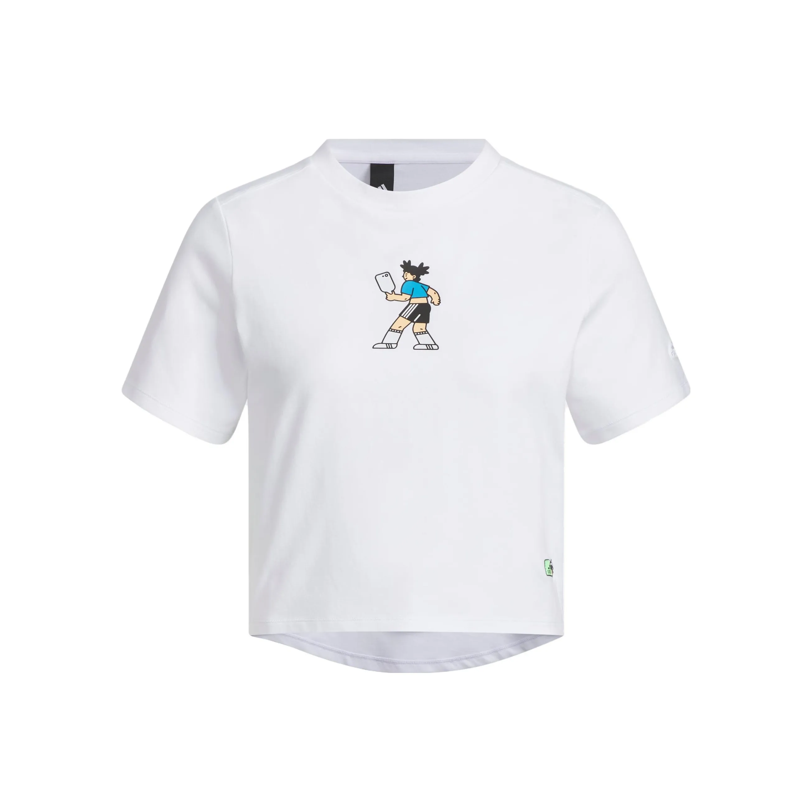 Adidas X SEEBIN Co branded SS23 T Shirt Women's White