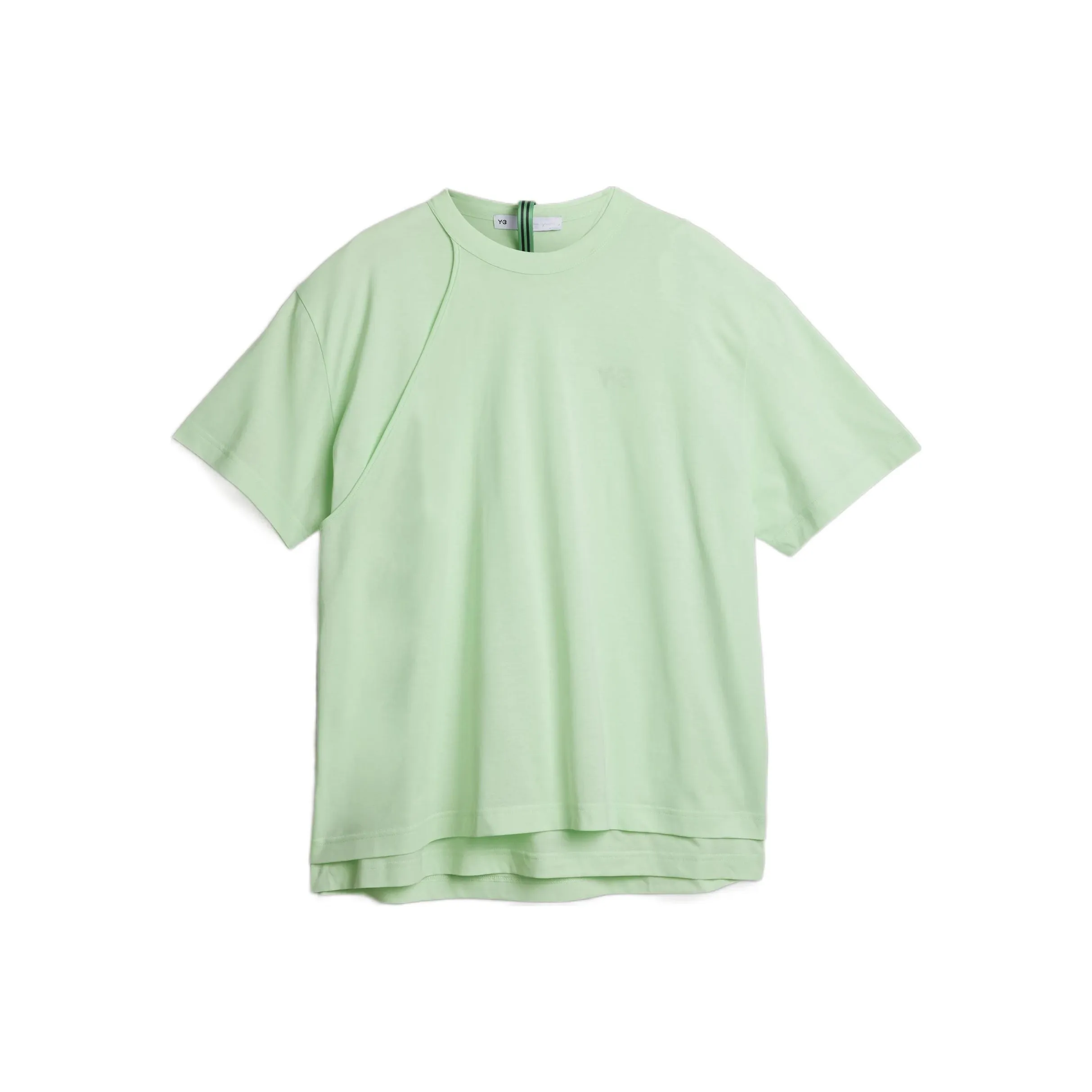 Y 3 Layered Logo print T shirt