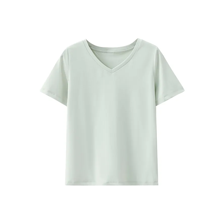 AWAO T Shirts Women's Lime Green