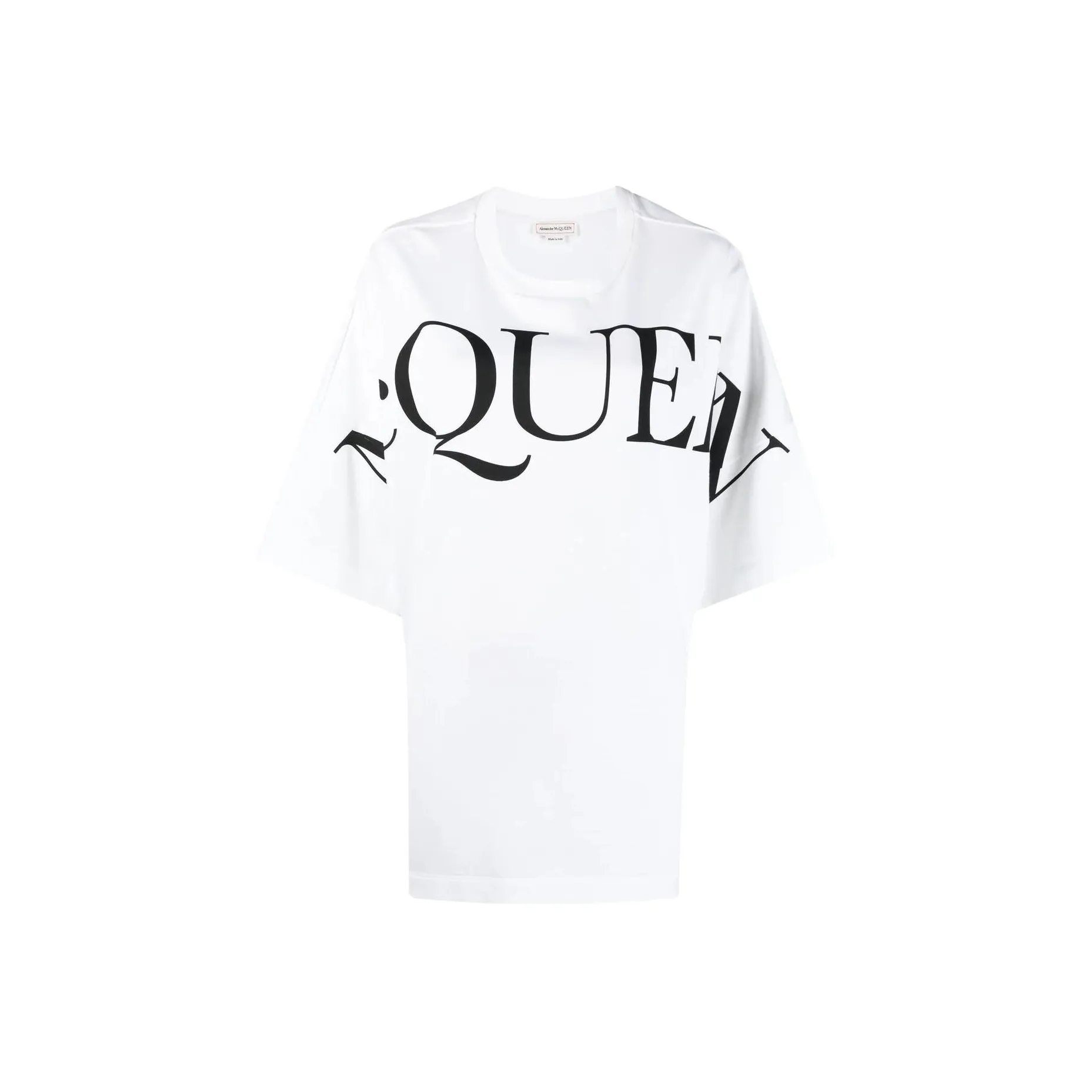 Alexander McQueen Logo Printed Crewneck T Shirt