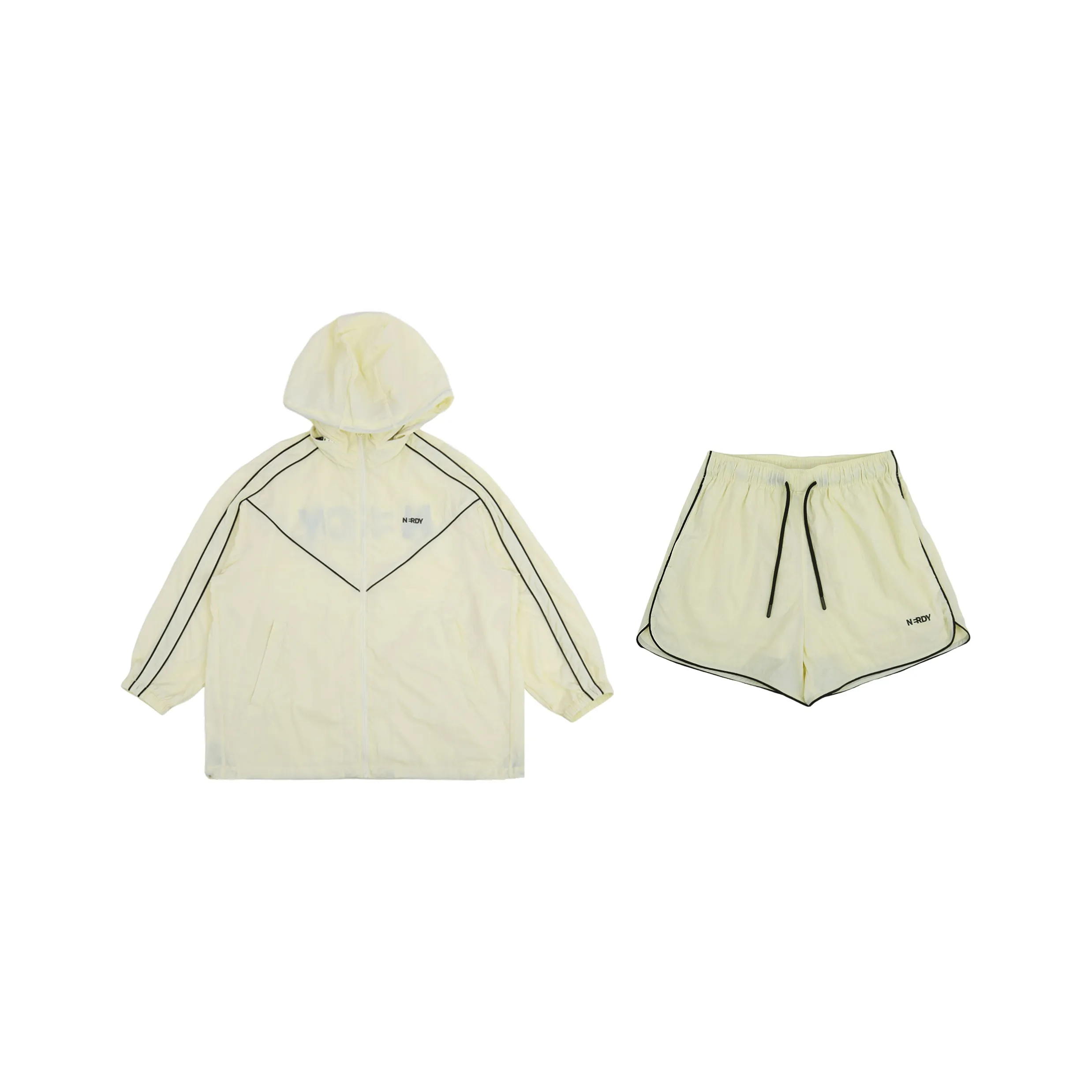 NERDY SS24 Повседневная спортивная одежда Унисекс Кремовый