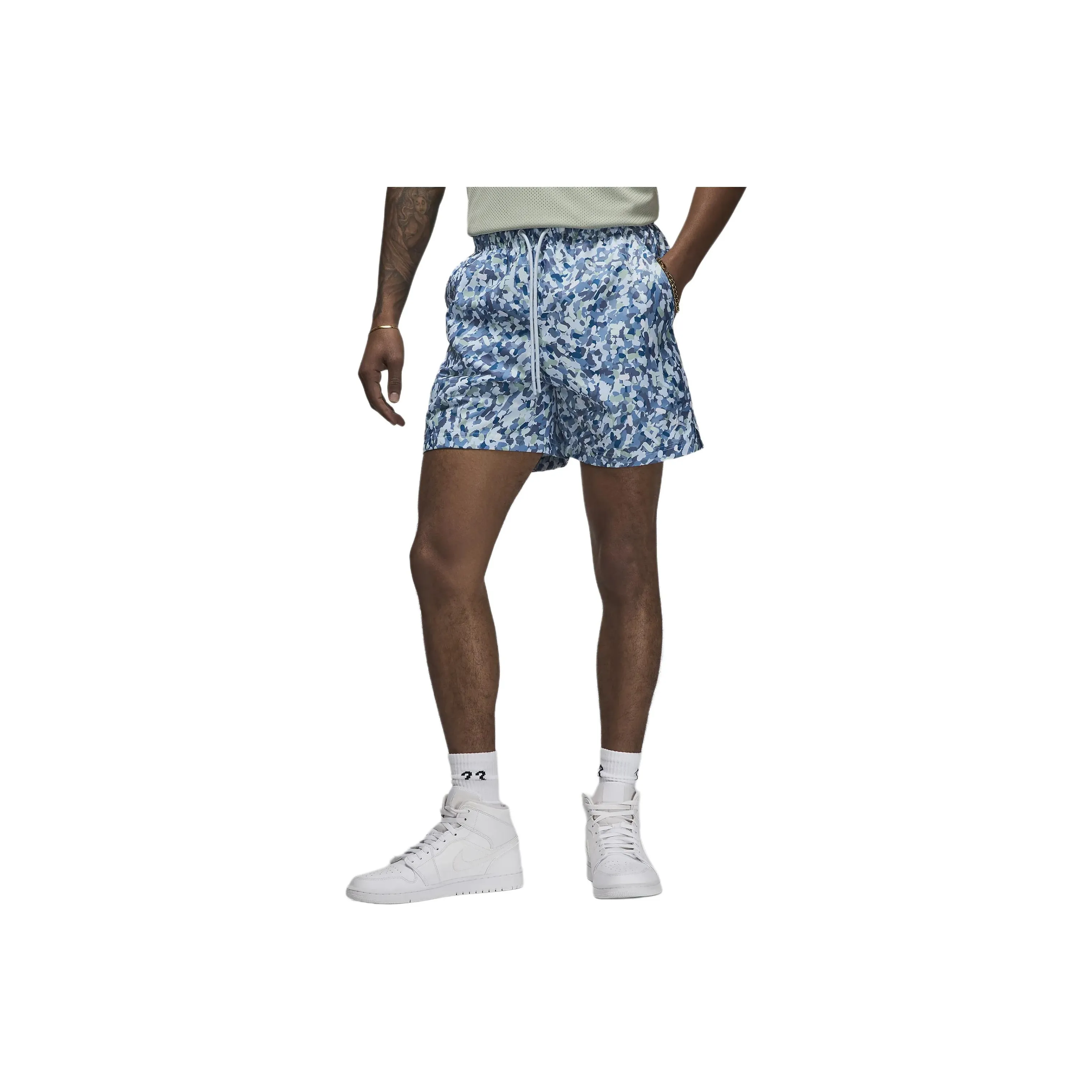 Jordan Essentials Повседневные шорты Мужские Синие