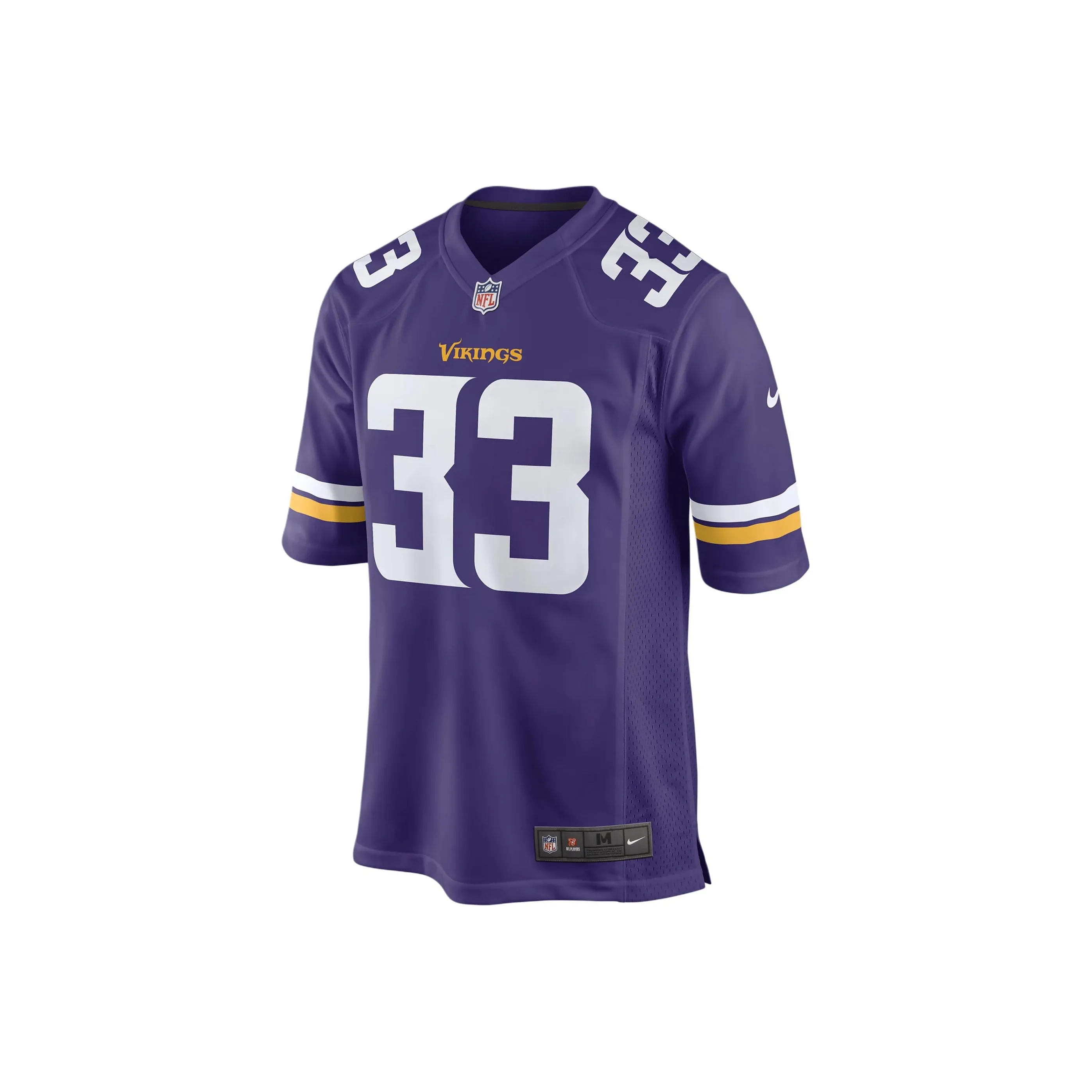 Nike Aaron Jones Minnesota Vikings Men's Nike Nfl Game Football Jersey