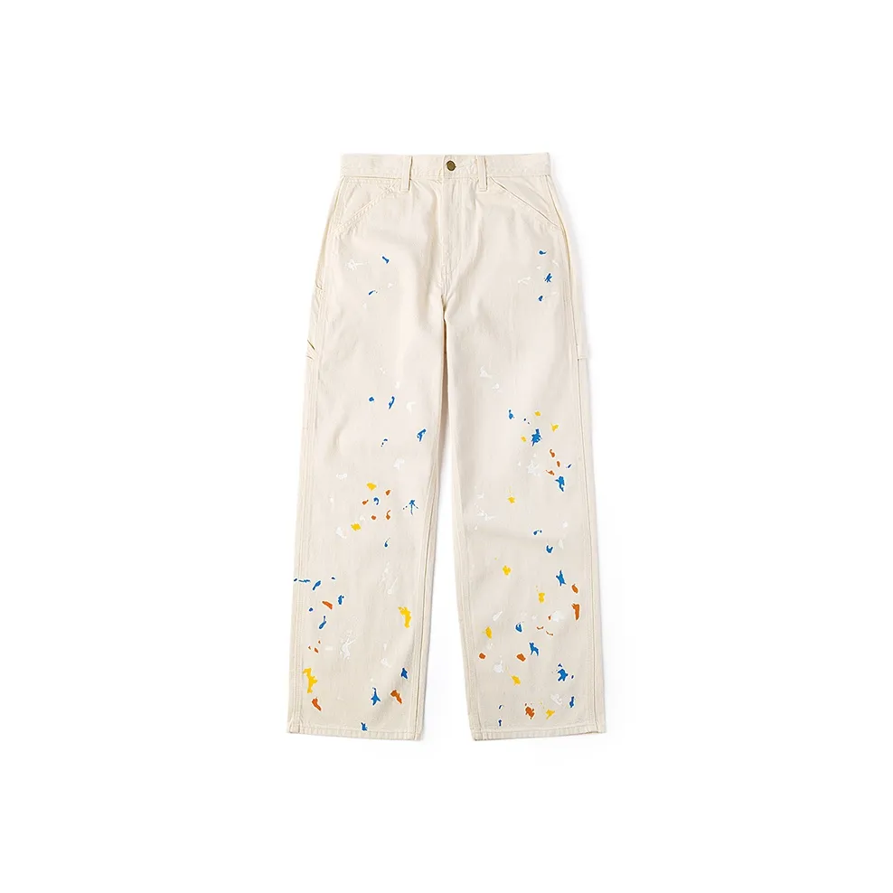 Melting Sadness X Lee Casual Pants Unisex Ivory