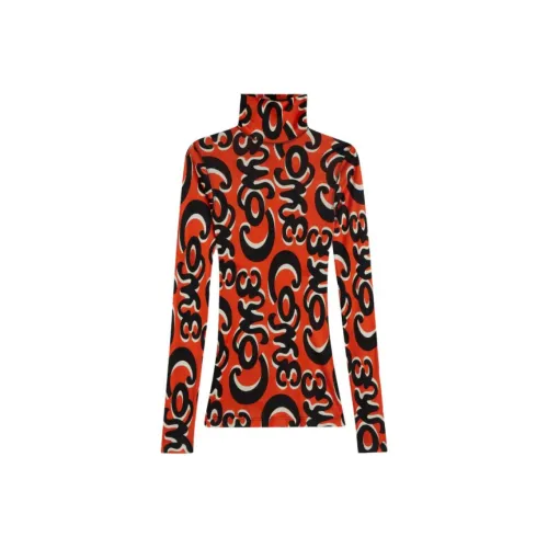 Phoebe Philo Красные Женские Т-рубашки