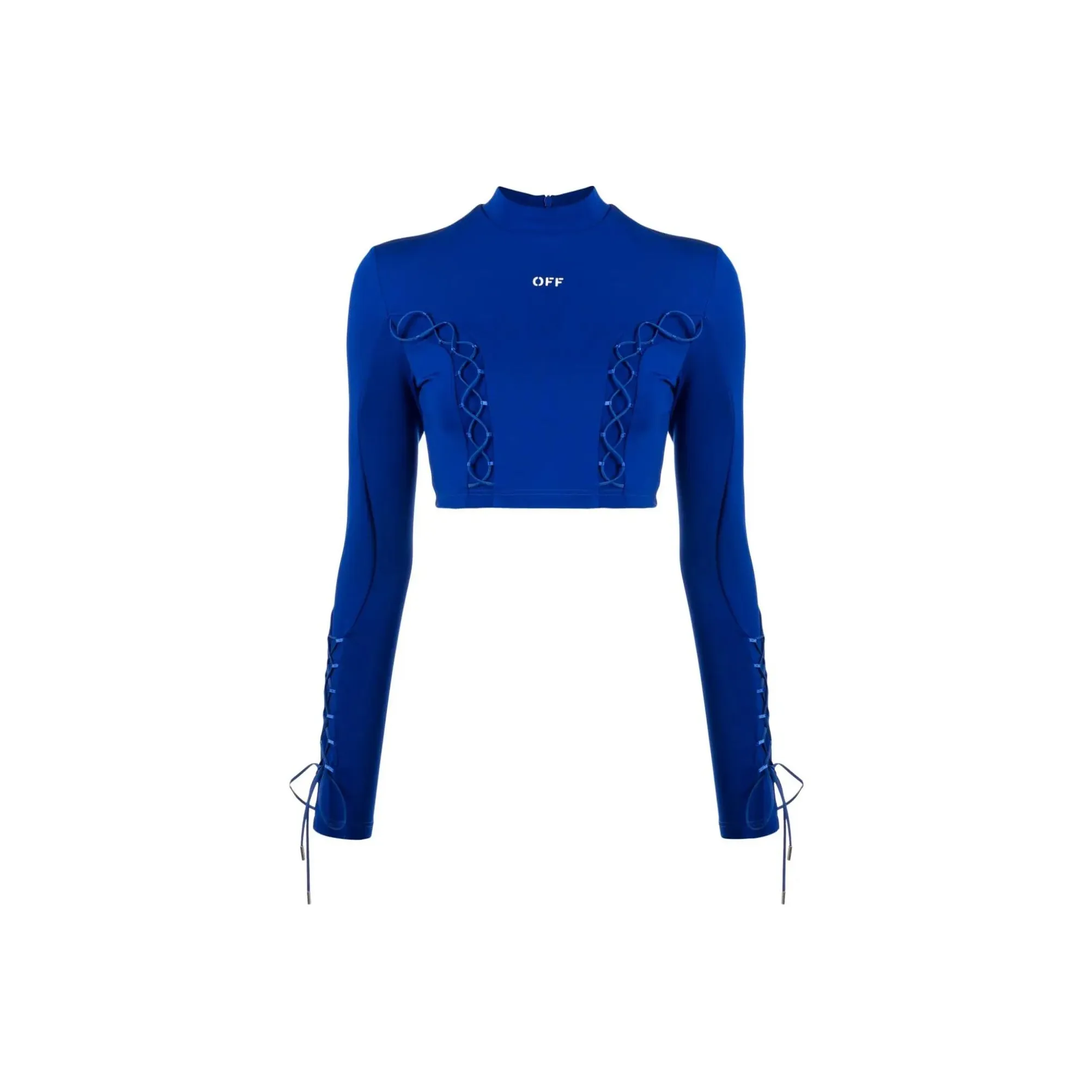 OFF-WHITE Lace-up Crop Top