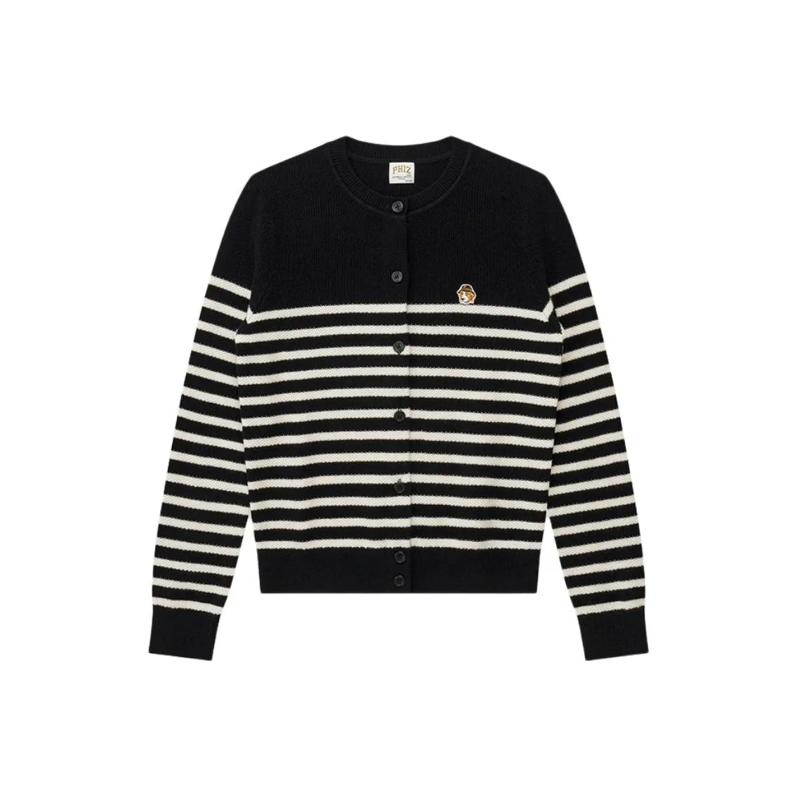 HAZZYS PHIZ 2024 Sweater Fall And Winter Women's Black