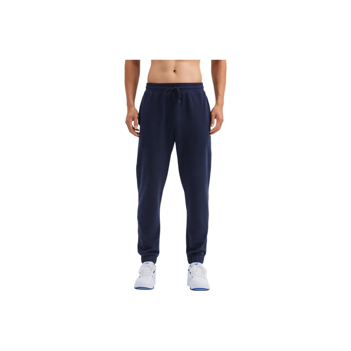 DECATHLON ESSENTIALS DOMYOS Casual Pants Men's Blue Black