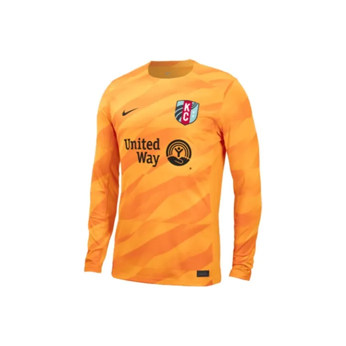Nike Kansas City Current 2024 Goalkeeper Nike Nwsl Long Sleeve Replica Jersey