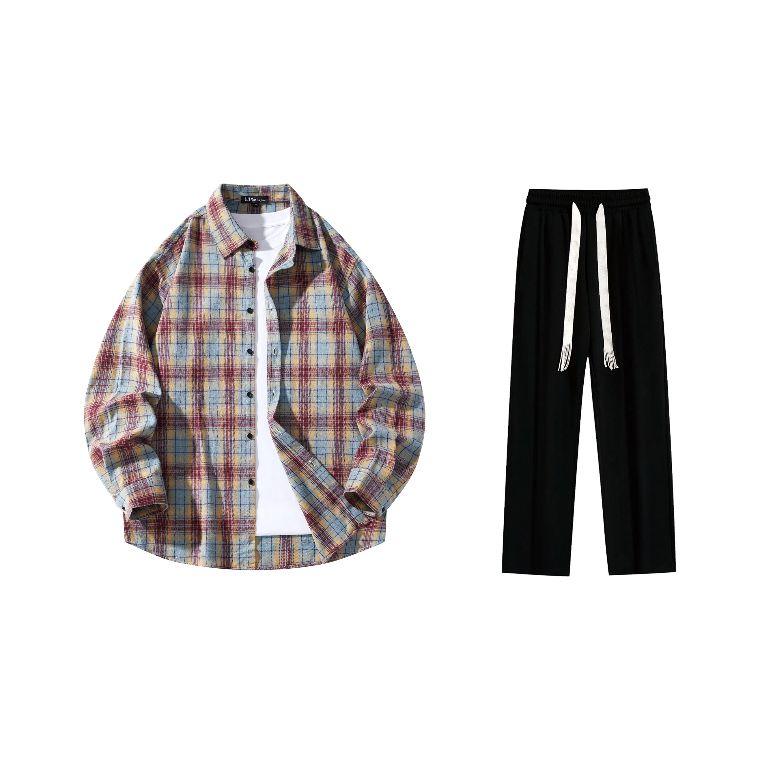 LA'T.WEEKEND Рубашка Комплект Унисекс