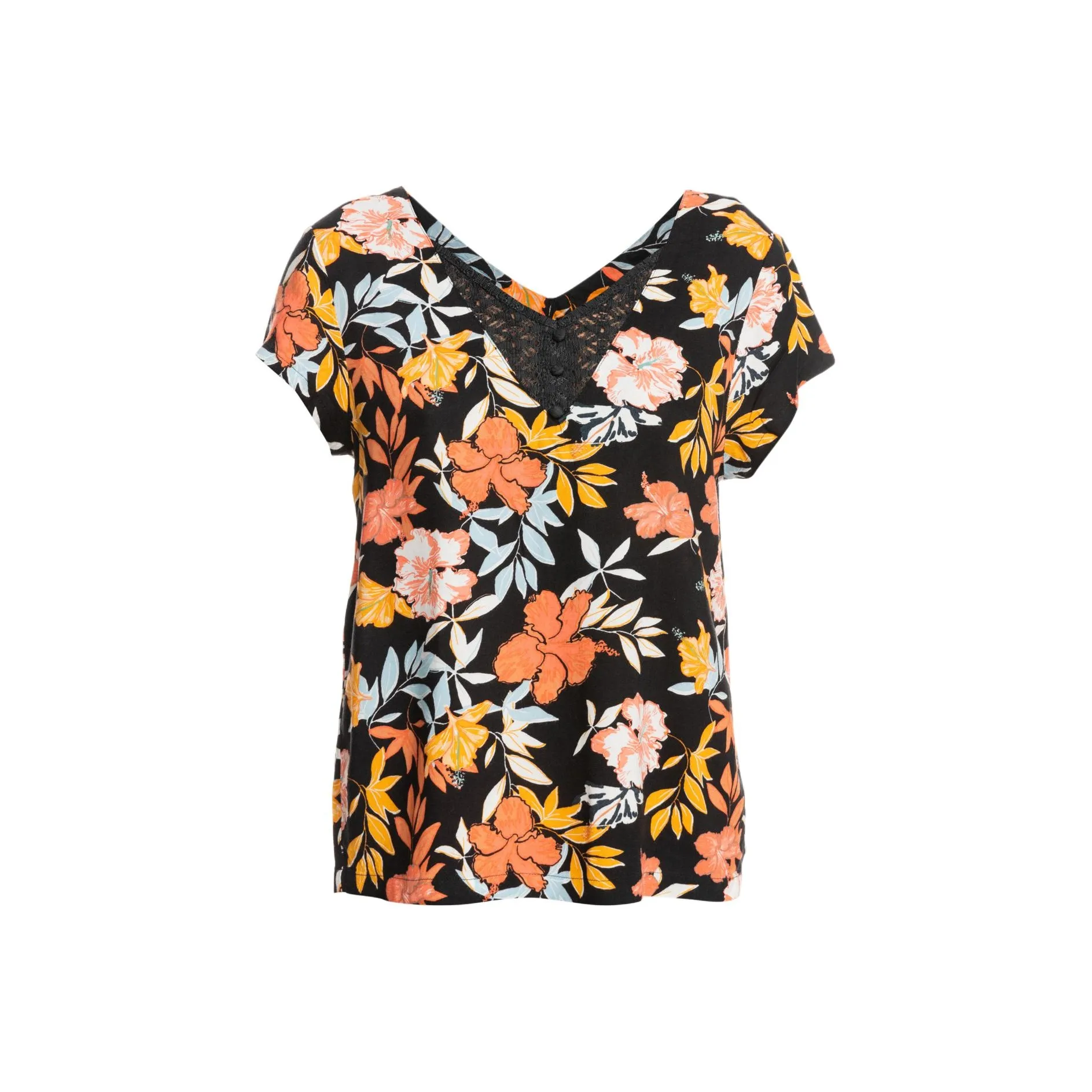 ROXY T Shirts Women's Black