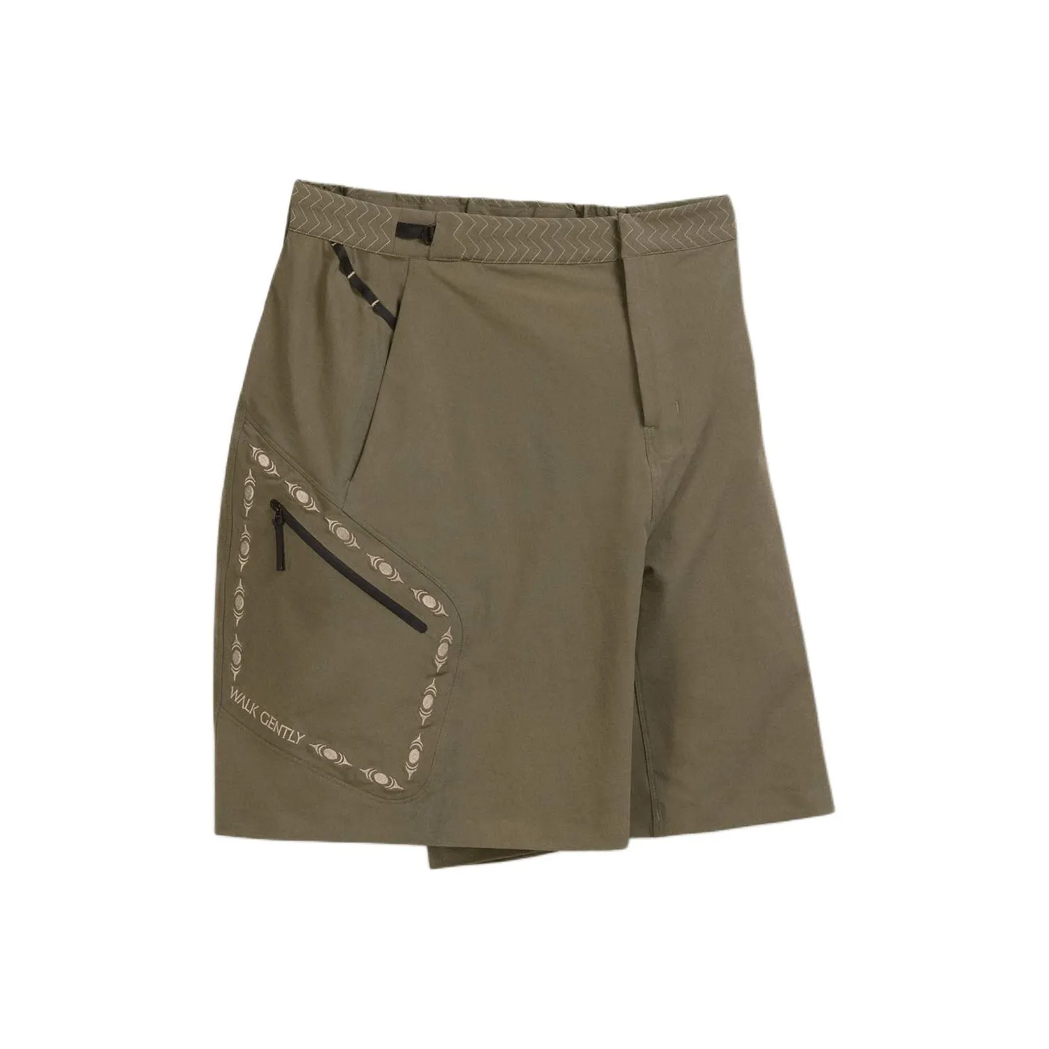 Arcteryx Walk Gently Series SS24 Eislen Повседневные шорты Унисекс Винтажный зеленый Серый Tatsu