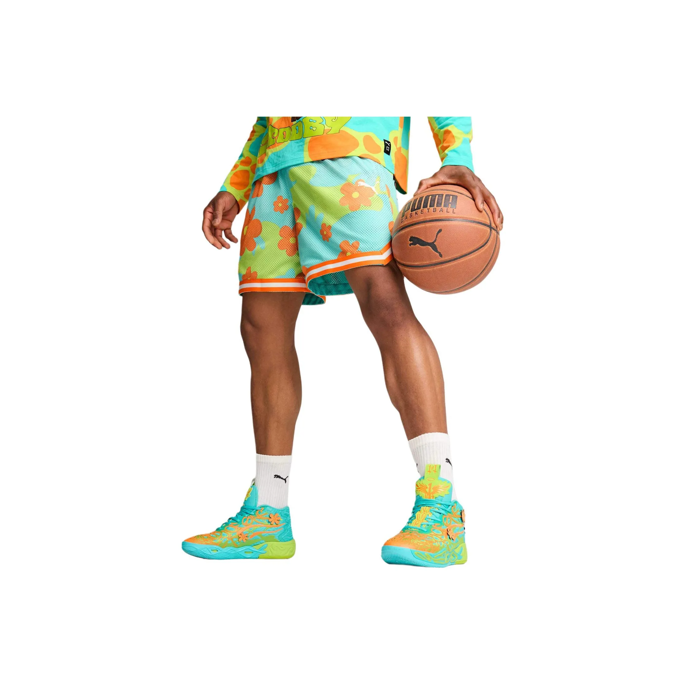 PUMA Shorts Para Hombre PUMA Hoops X Scooby Doo