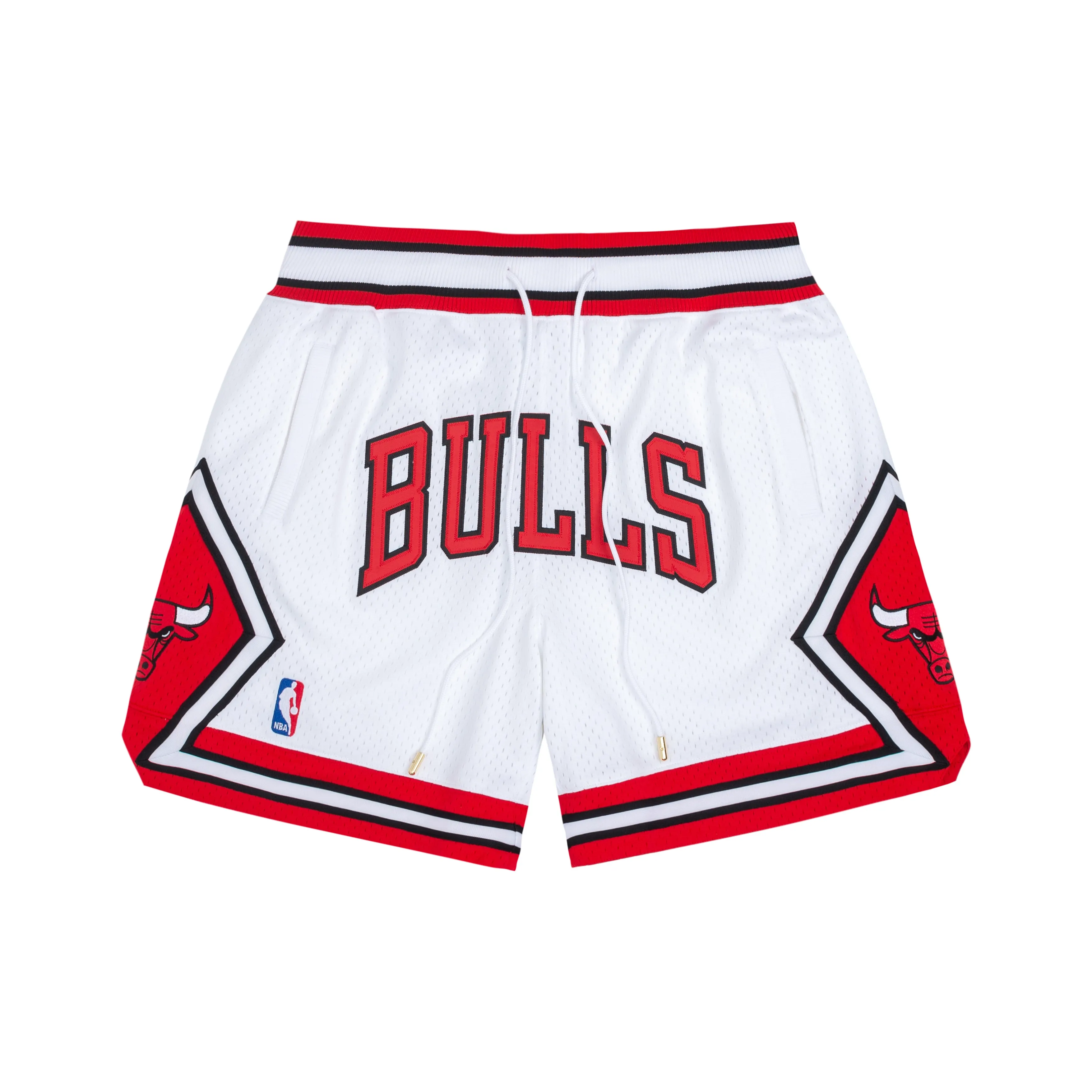 Mitchell & Ness x Just Don Basketball Shorts 96 97 Season Home Chicago Bulls Unisex White