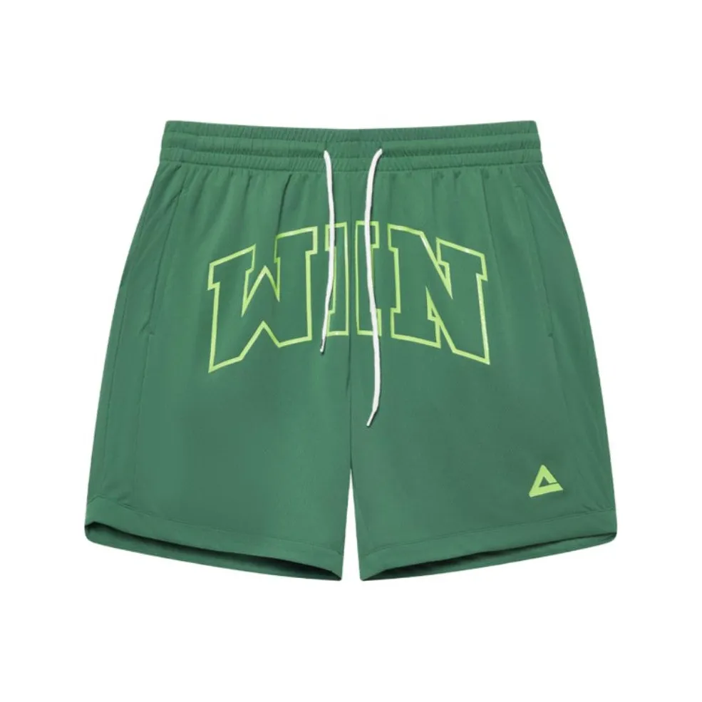 PEAK Баскетбольные шорты Мужские Желто-зеленые