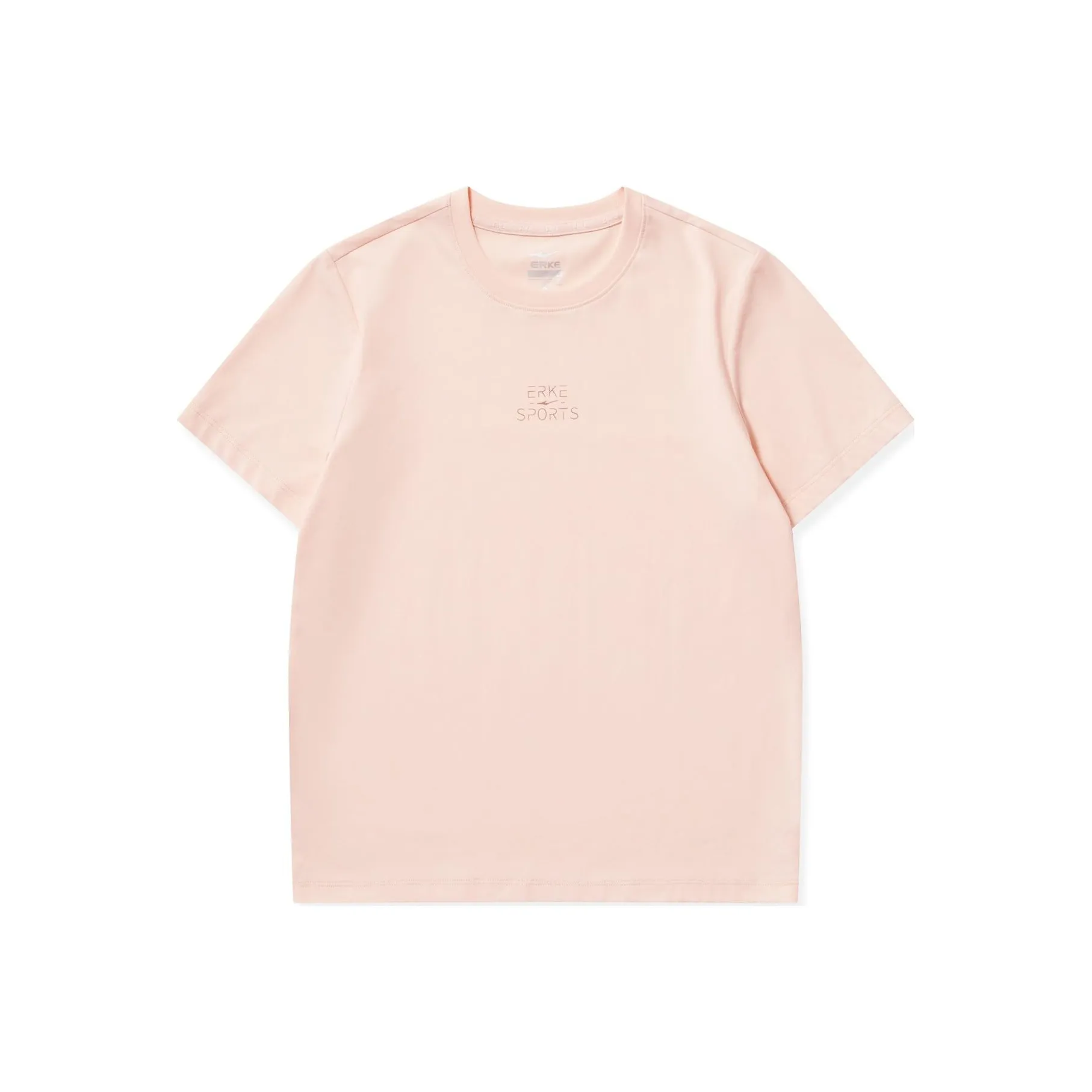 Erke T-Shirt Женская Светлый Абрикосовый Персик