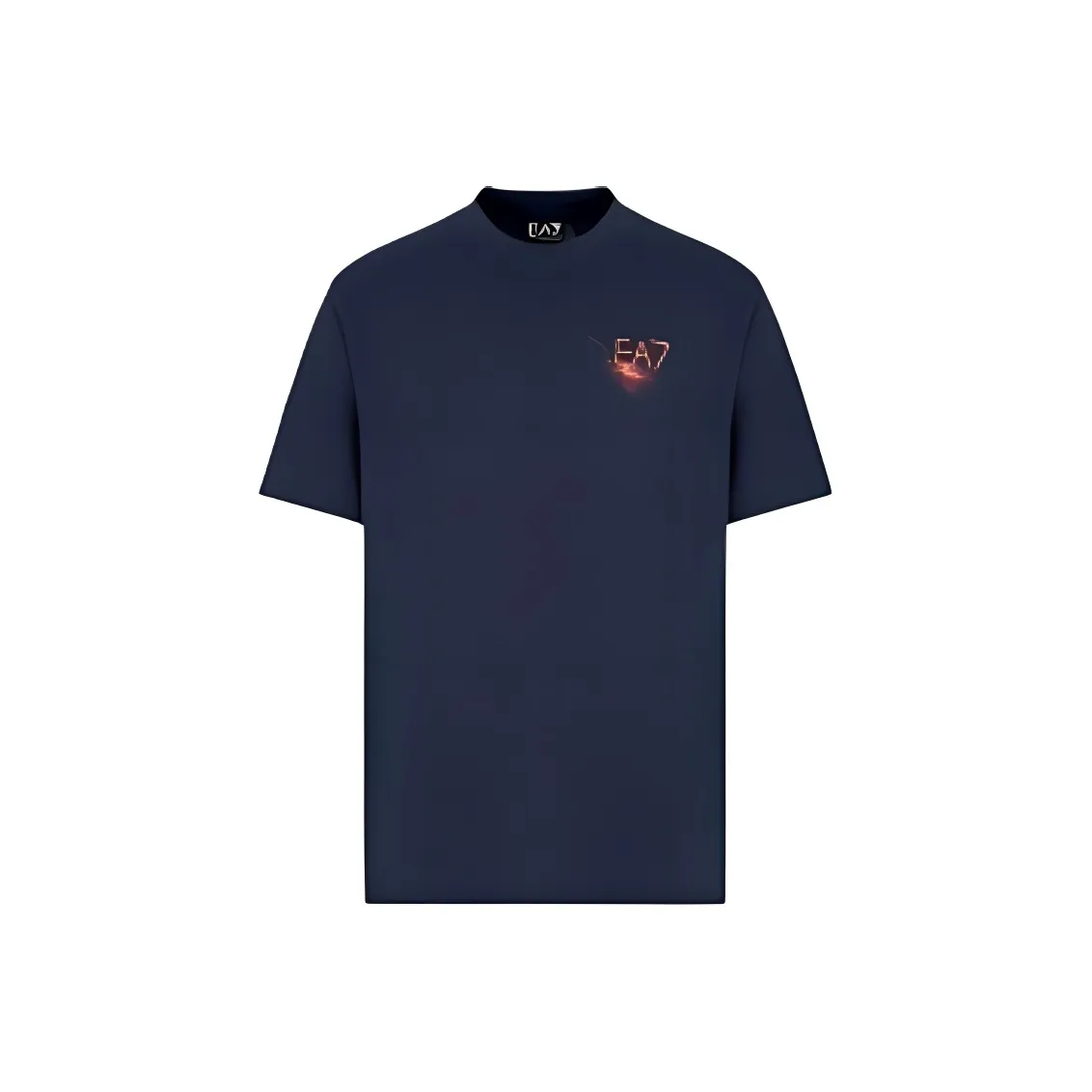 Ea7 EMPORIO ARMANI Logo print T shirt