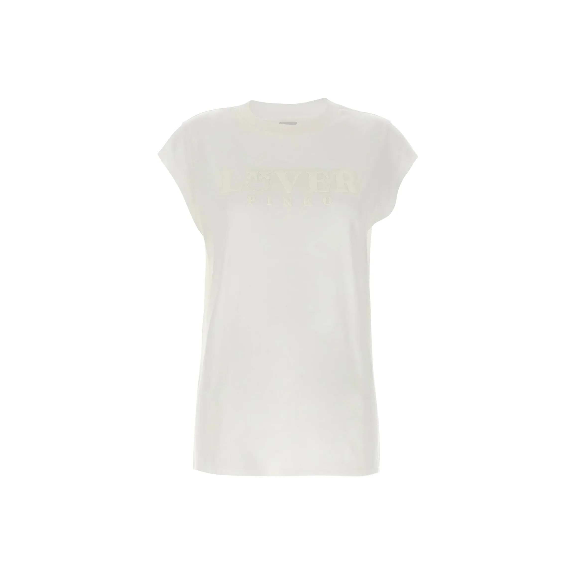PINKO Logo Printed Crewneck T Shirt