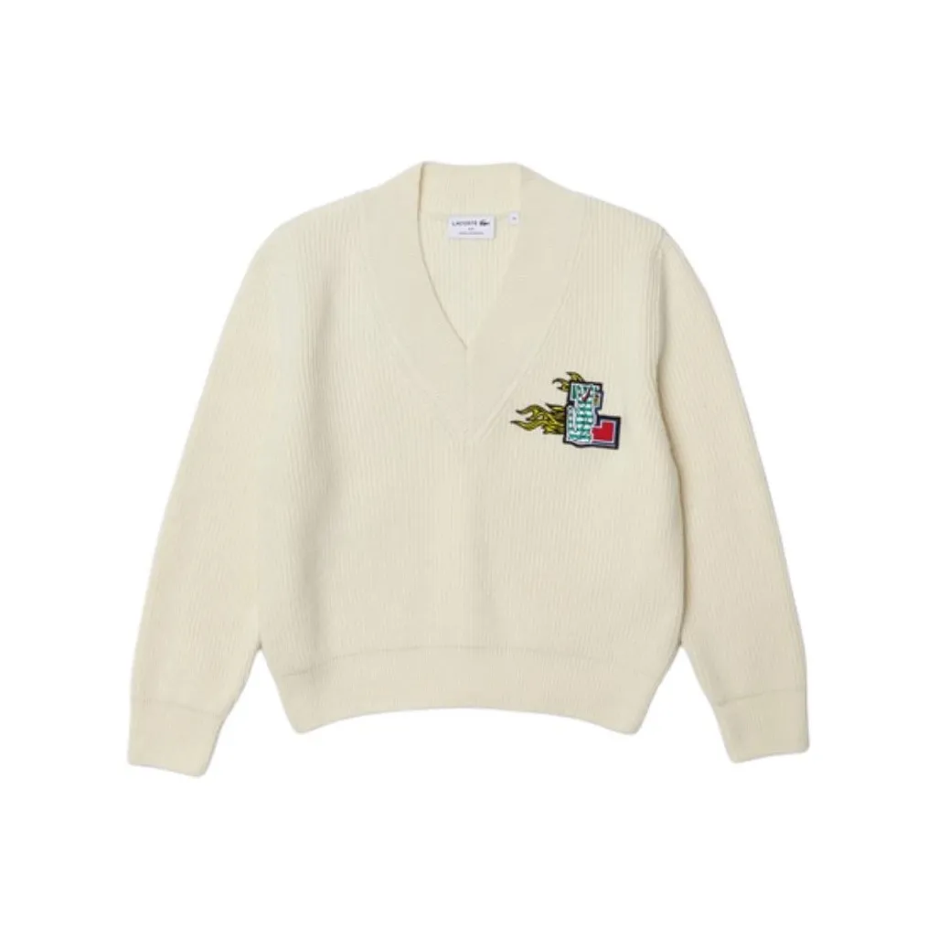 LACOSTE Белый Женские Свитеры