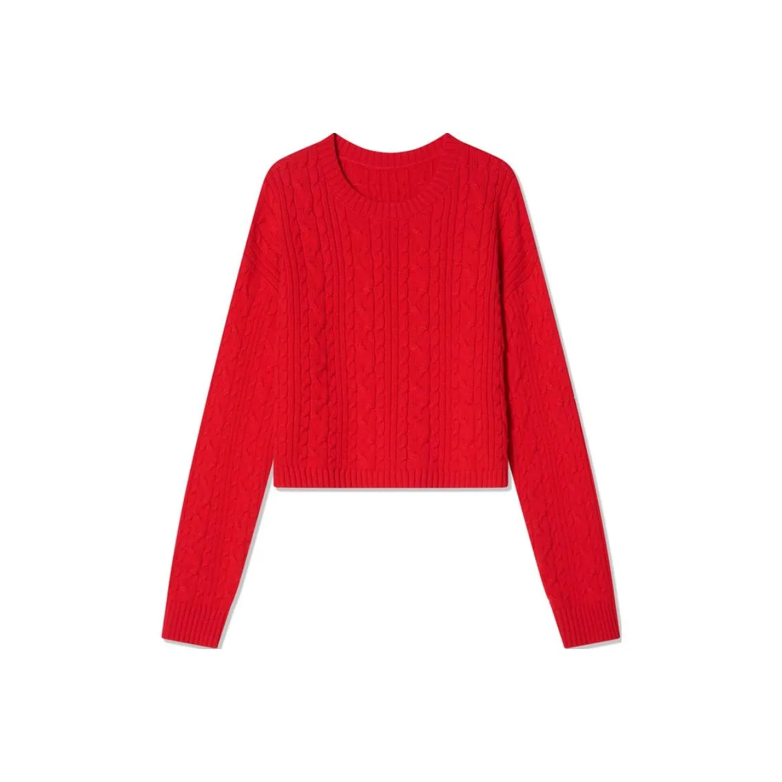 COVERINS Свитер Женский Настоящий Красный